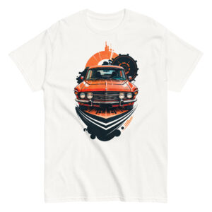 car t-shirt Camiseta clásica