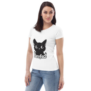 Camiseta ecológica ajustada para mujer